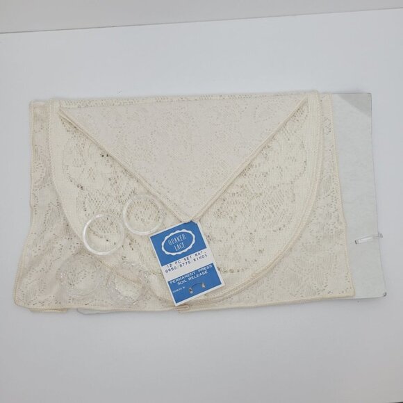 Quaker Lace vintage lace table set 12 pieces - Picture 1 of 13